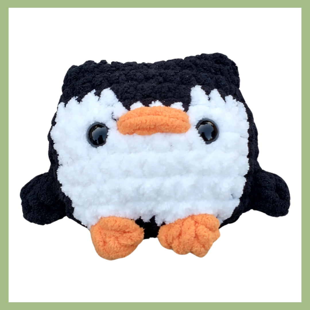 Sitting Penguin Crochet Pattern