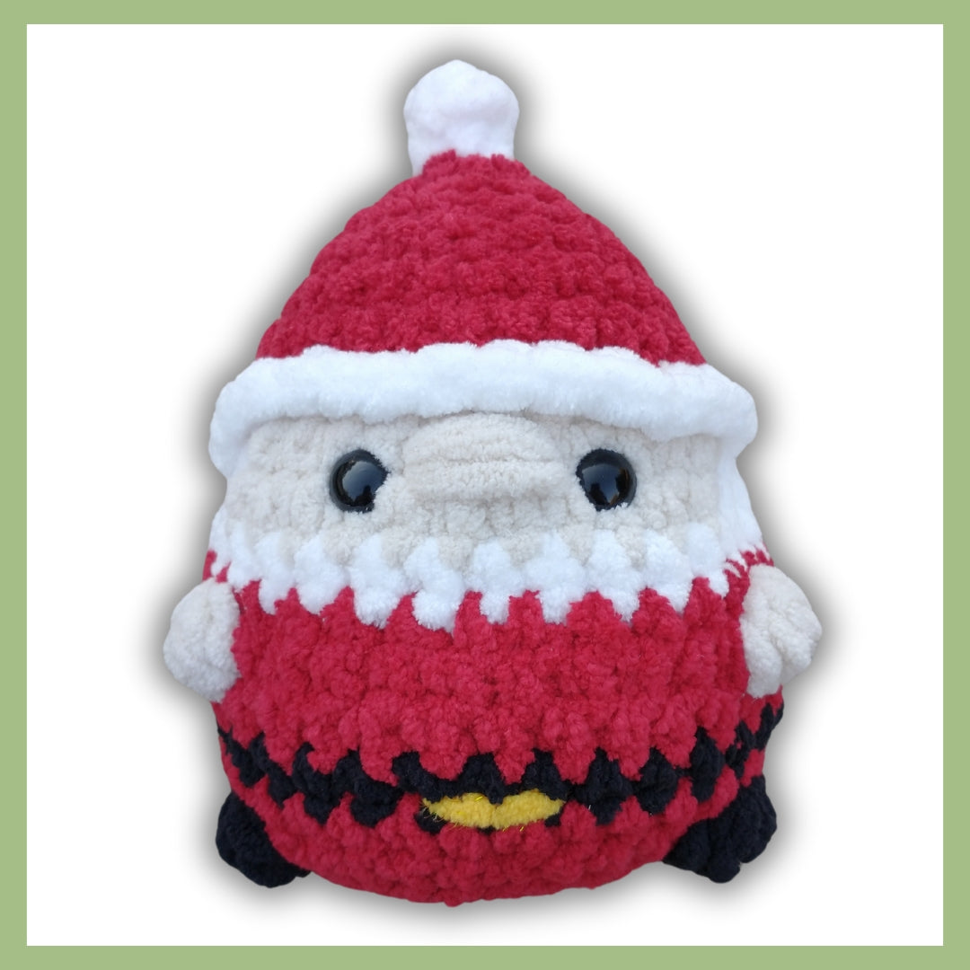 Sitting Santa Crochet Pattern