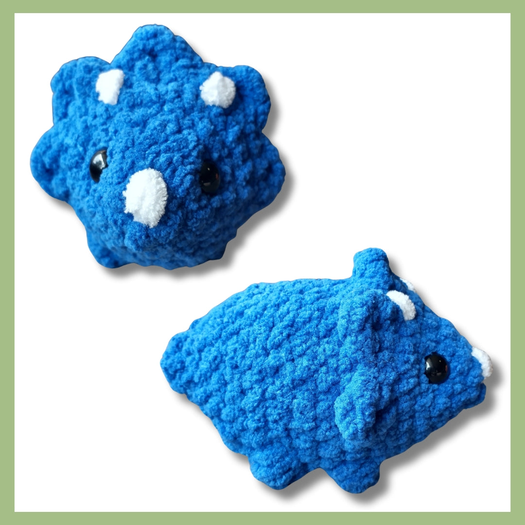 Triceratops Crochet Pattern