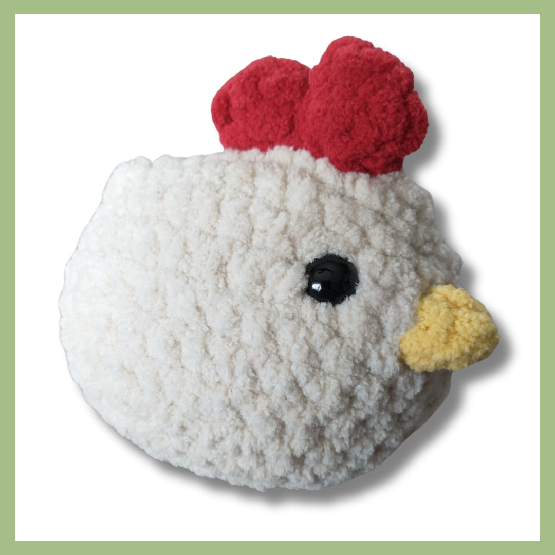 Sitting Chicken Crochet Pattern