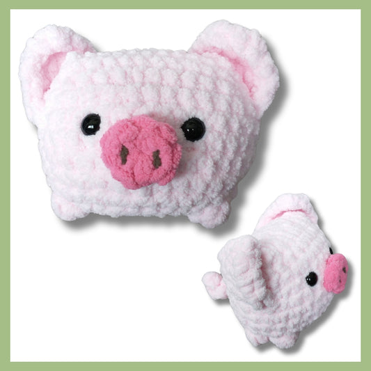 Sitting Pig Crochet Pattern