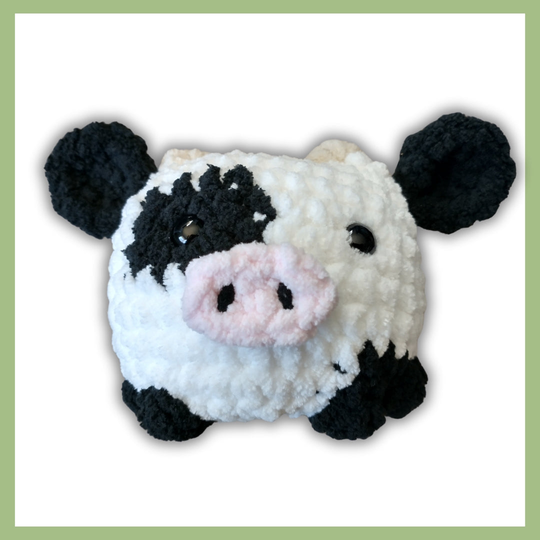 Sitting Cow Crochet Pattern