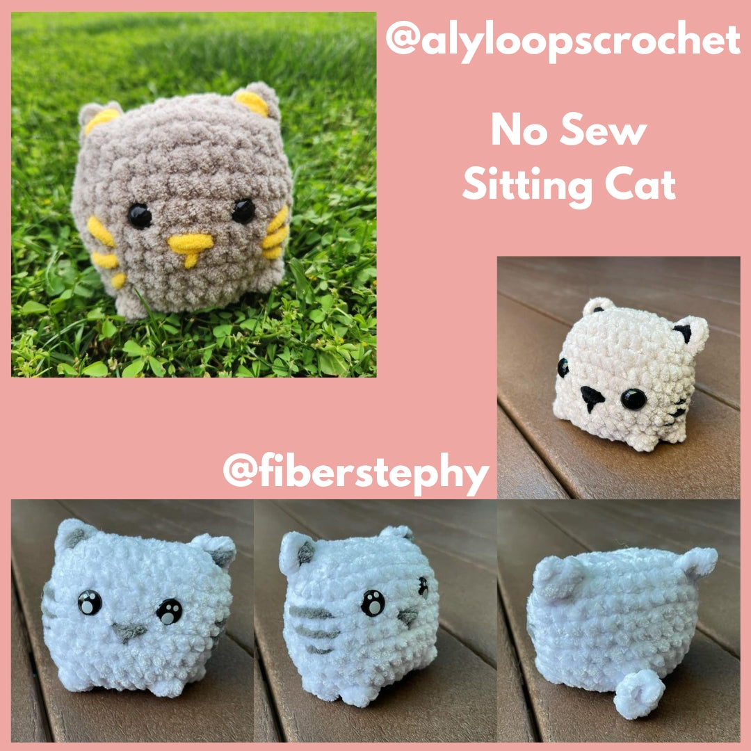 Sitting Cat Crochet Pattern