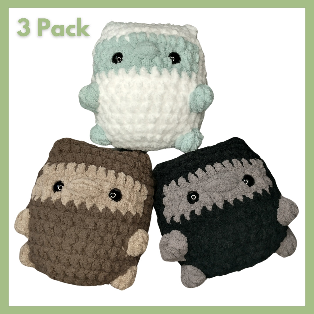 Sitting Yeti / Bigfoot / Gorilla Crochet Pattern