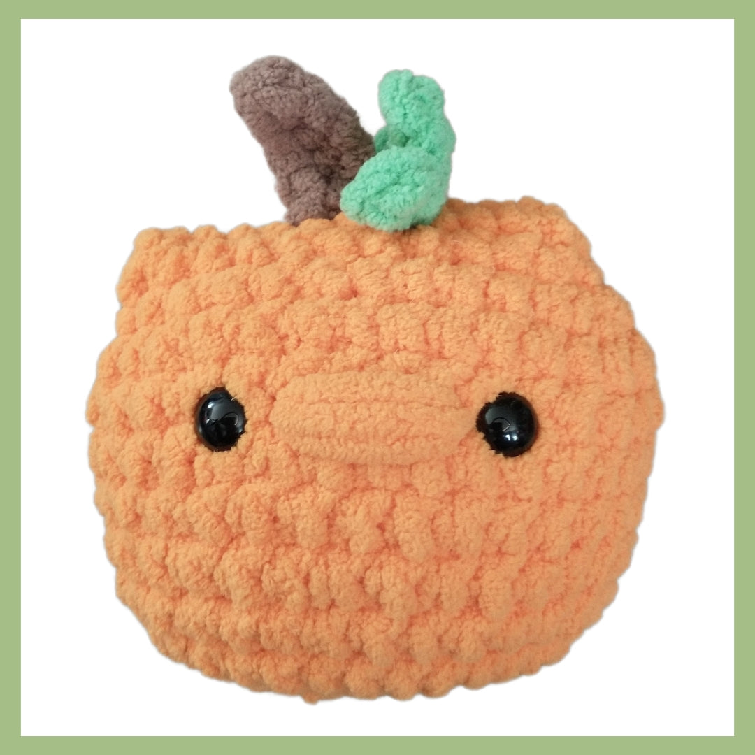 Sitting Pumpkin Crochet Pattern