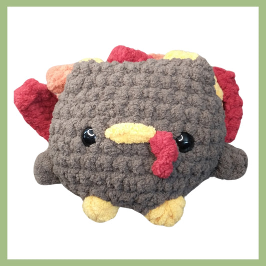 Sitting Turkey Crochet Pattern