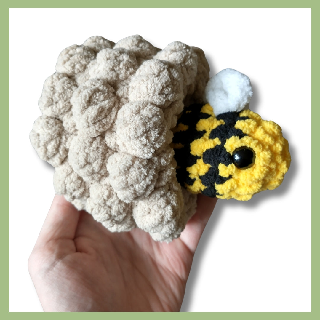 Pop Bee Crochet Pattern