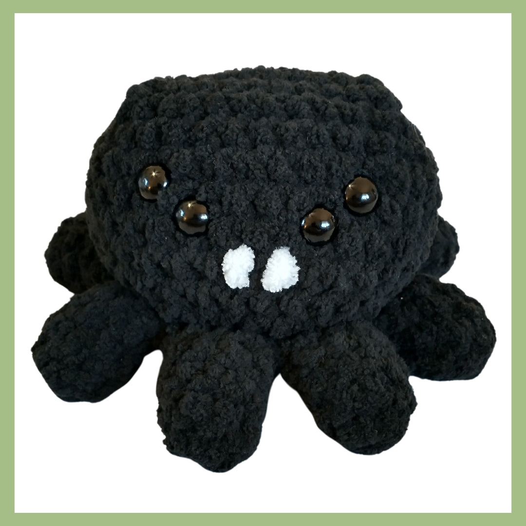 Sitting Spider Crochet Pattern