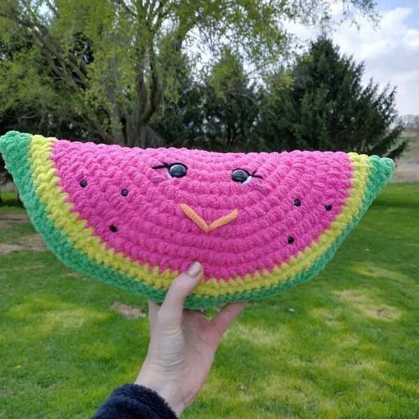 Watermelon Jumbo Crochet Pattern