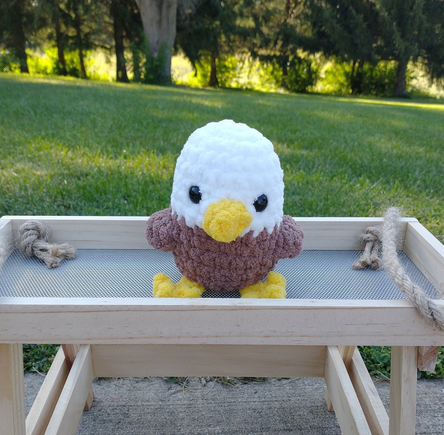 no sew crochet eagle pattern 2