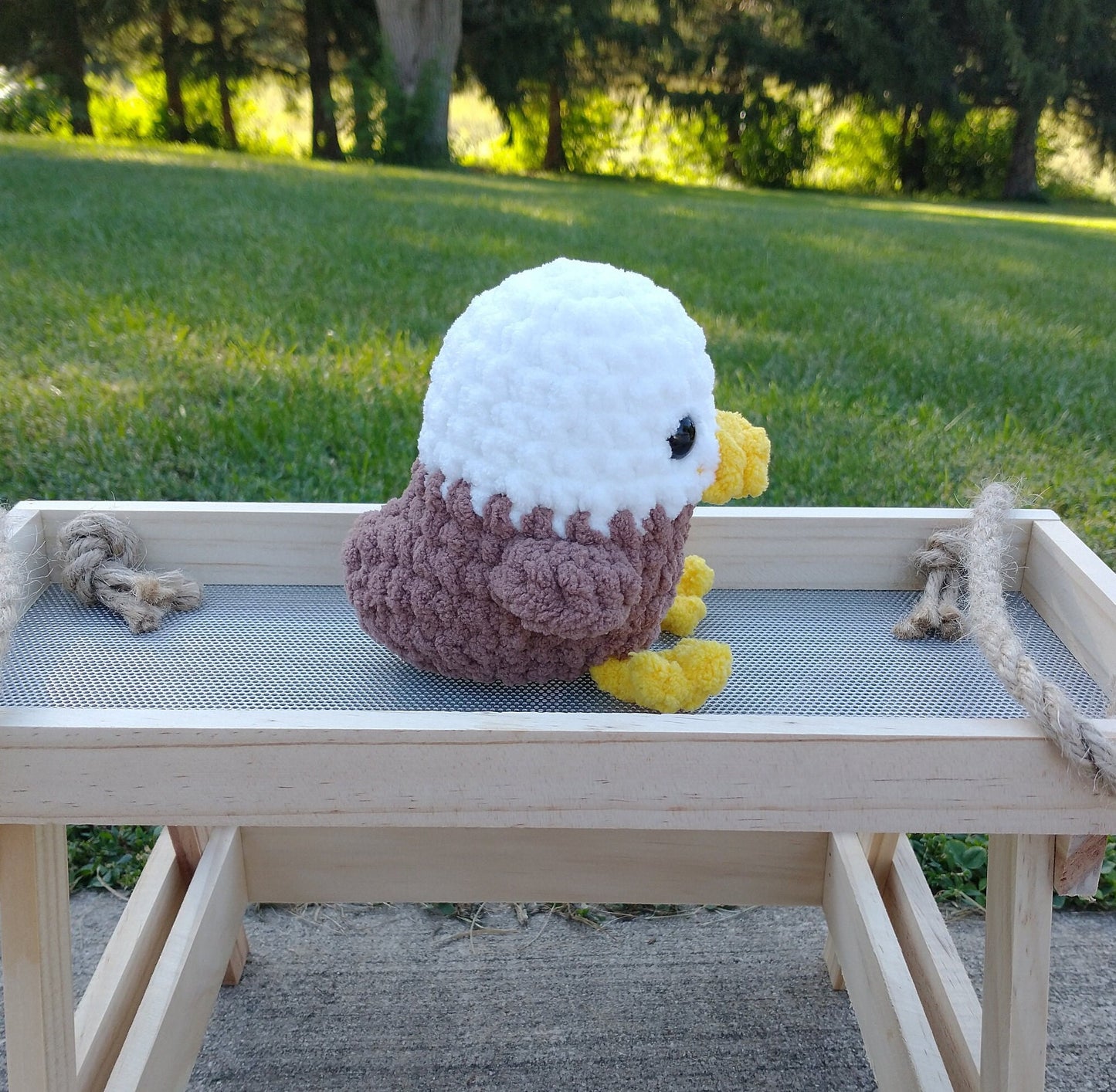 no sew crochet eagle pattern 3